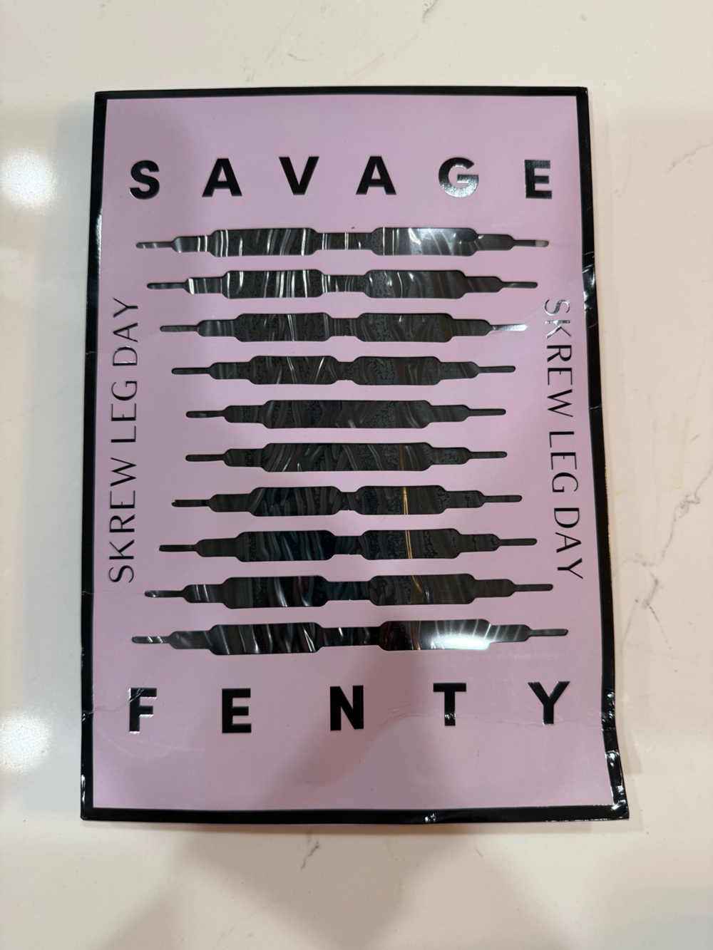 NWT Savage X Fenty Skrew Leg Day Stockings